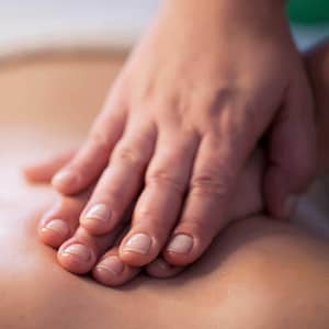 Photo of person getting a massage in Fort Worth